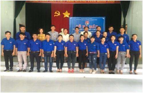 LỄ RA MẮT CHI ĐOÀN TNCS HỒ CHÍ MINH ĐỘI SẢN XUẤT CAO SU THANH NIÊN-CÔNG TY CP  CAO SU SA THẦY