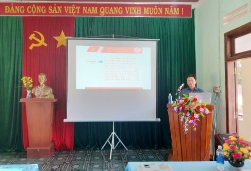 CAO SU SA THẦY TỔ CHỨC QUÁN TRIỆT NGHỊ QUYẾT ĐẠI HỘI ĐB ĐẢNG BỘ TỈNH LẦN THỨ XVI, NHIỆM KỲ 2020- 2025