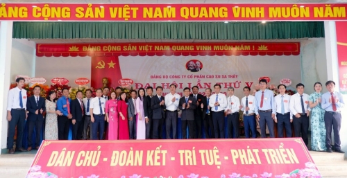 Ông Bùi Minh Phú giữ chức Bí thư Đảng ủy Cao su Sa Thầy